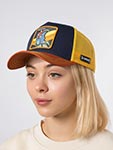 Бейсболка CAPSLAB арт. CL/GOL5/1/CT/ROB UFO Robo Grendizer Goldorak (темно-синий / кирпичный)